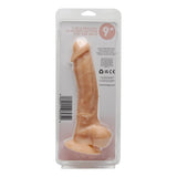 Loving Joy 9 Inch Realistic Silicone Dildo with Suction Cup and Balls Vanilla - Dildos - Save 25% - United Kingdom Stoke-on-trent