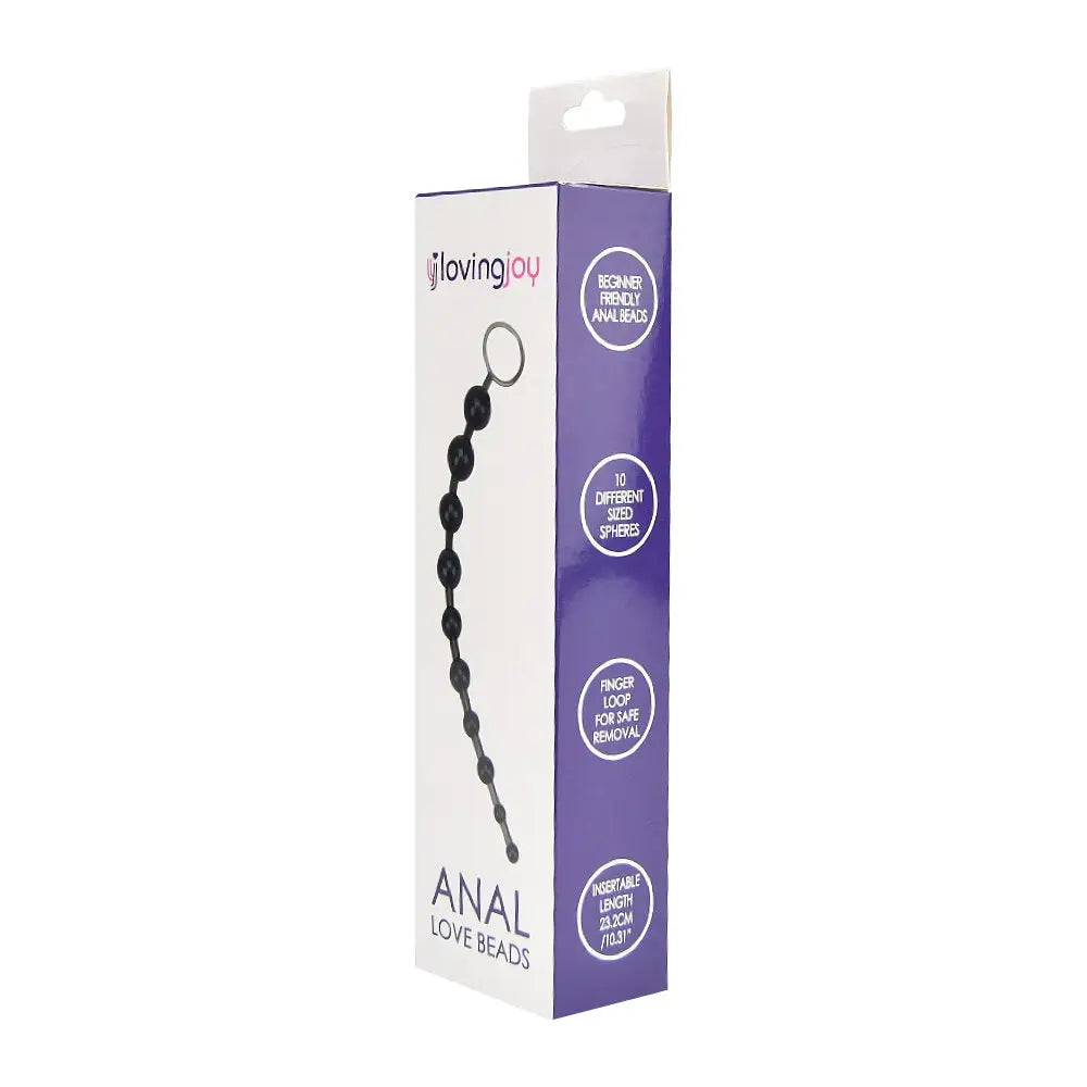 Loving Joy Anal Love Beads Black - Save 15% - Fast Shipping - Sale United Kingdom Stoke-on-trent