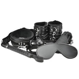 Loving Joy Beginner’s Bondage Kit Black (8 Piece) - Sex Toy Kits - Save 20% - Fast - Sale United Kingdom Stoke-on-trent