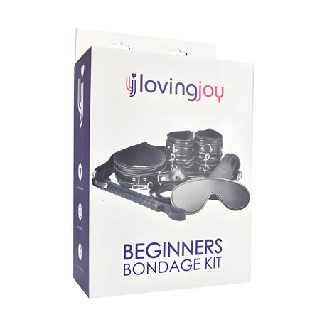 Loving Joy Beginner’s Bondage Kit Black (8 Piece) - Sex Toy Kits - Save 20% - Fast - Sale United Kingdom Stoke-on-trent