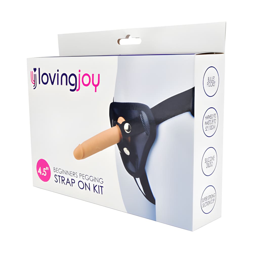 Loving Joy Beginners Pegging Strap on Kit - Ons - Save 20% - Sale