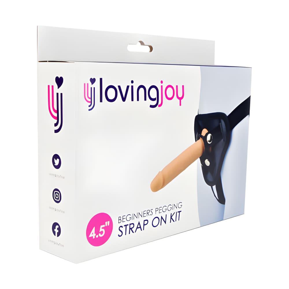 Loving Joy Beginners Pegging Strap on Kit - Ons - Save 20% - Sale