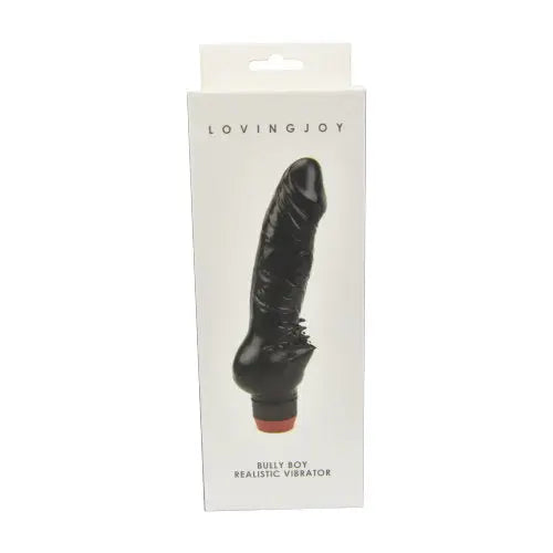 Loving Joy Bully Boy Realistic Vibrator Black - Vibrating Dildos - Save 25% - Fast Shipping - United Kingdom Stoke-on-trent