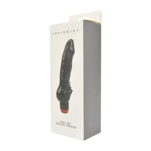 Loving Joy Bully Boy Realistic Vibrator Black - Vibrating Dildos - Save 25% - Fast Shipping - United Kingdom Stoke-on-trent