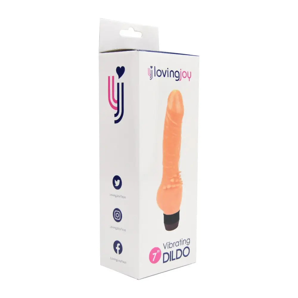 Loving Joy Bully Boy Realistic Vibrator Flesh - Vibrating Dildos - Save 25% - Fast Shipping - United Kingdom Stoke-on-trent
