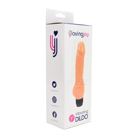 Loving Joy Bully Boy Realistic Vibrator Flesh - Vibrating Dildos - Save 25% - Fast Shipping - United Kingdom Stoke-on-trent