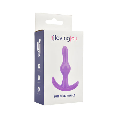 Loving Joy Butt Plug Purple - Plugs - Save 30% - Sale