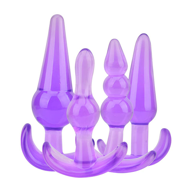 Loving Joy Butt Plug Training Kit Purple - Plugs - Save 20% - Sale