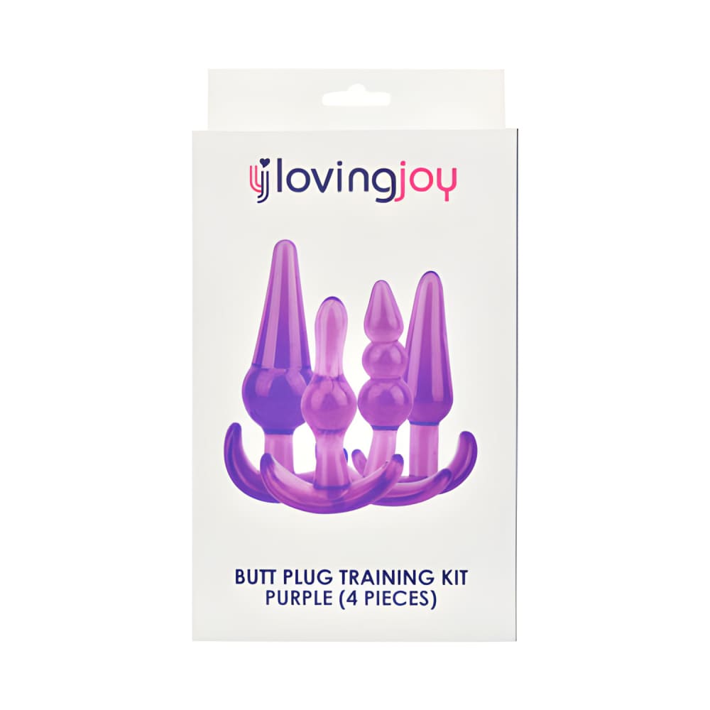 Loving Joy Butt Plug Training Kit Purple - Plugs - Save 20% - Sale