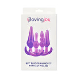 Loving Joy Butt Plug Training Kit Purple - Plugs - Save 30% - Fast Shipping - Sale United Kingdom Stoke-on-trent