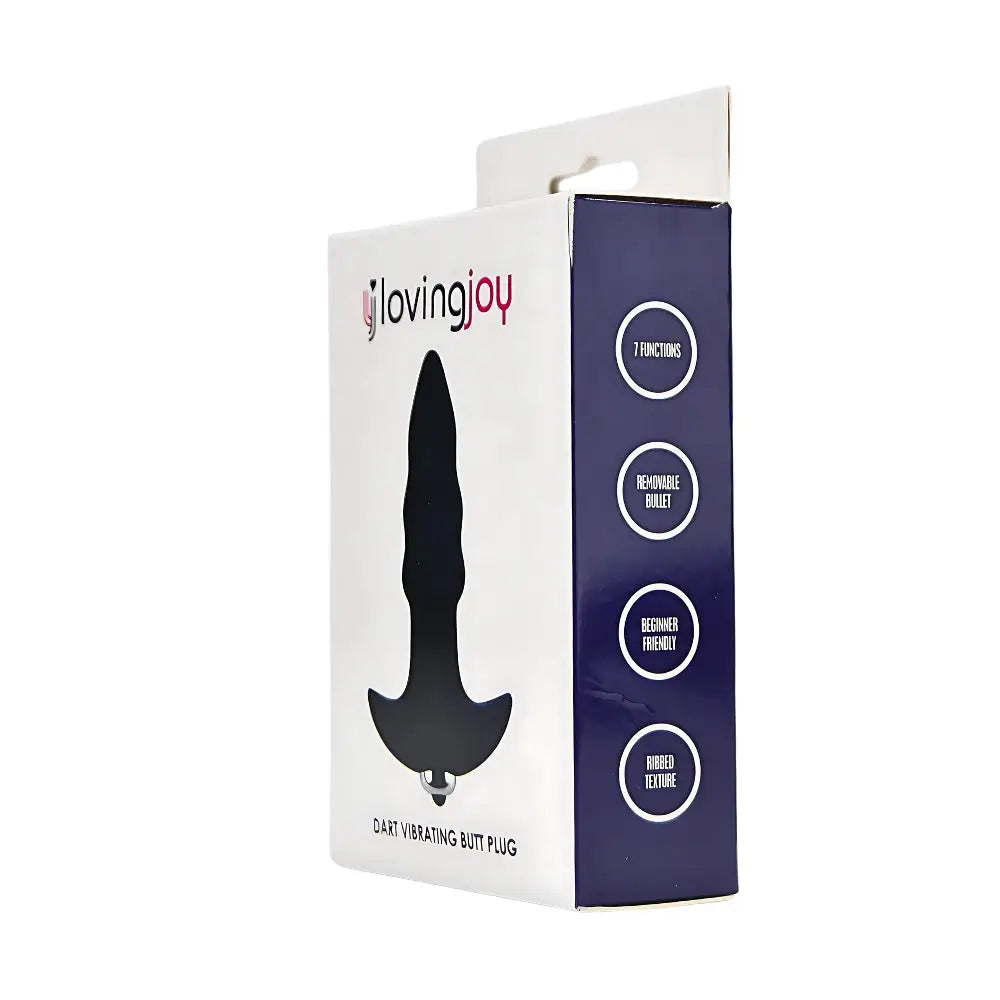 Loving Joy Dart 7 Function Vibrating Butt Plug Fast Shipping Anal Vibrators United Kingdom Stoke on Trent