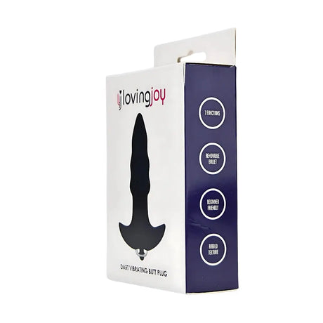 Loving Joy Dart 7 Function Vibrating Butt Plug Fast Shipping Anal Vibrators United Kingdom Stoke on Trent