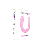 Loving Joy Double Mini Dildo Pink - Ended Dildos - Save 25% - Fast Shipping - United Kingdom Stoke-on-trent