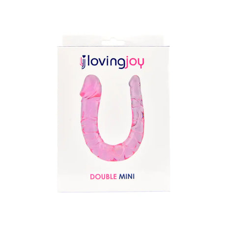 Loving Joy Double Mini Dildo Pink - Ended Dildos - Save 25% - Fast Shipping - United Kingdom Stoke-on-trent