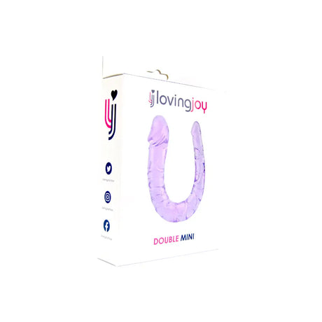 Loving Joy Double Mini Dildo Purple - Ended Dildos - Save 25% - Fast Shipping - United Kingdom Stoke-on-trent