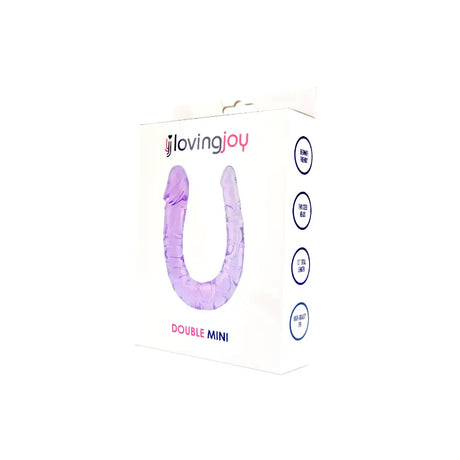 Loving Joy Double Mini Dildo Purple - Ended Dildos - Save 25% - Fast Shipping - United Kingdom Stoke-on-trent