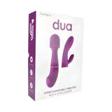 Loving Joy Dua Interchangeable Vibrator with 2 Attachments - Rabbit Vibrators - Save 30% - Dua - Fast - United Kingdom Stoke-on-trent