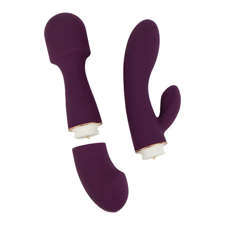 Loving Joy Dua Interchangeable Vibrator with 2 Attachments - Rabbit Vibrators - Save 30% - Dua - Fast - United Kingdom Stoke-on-trent
