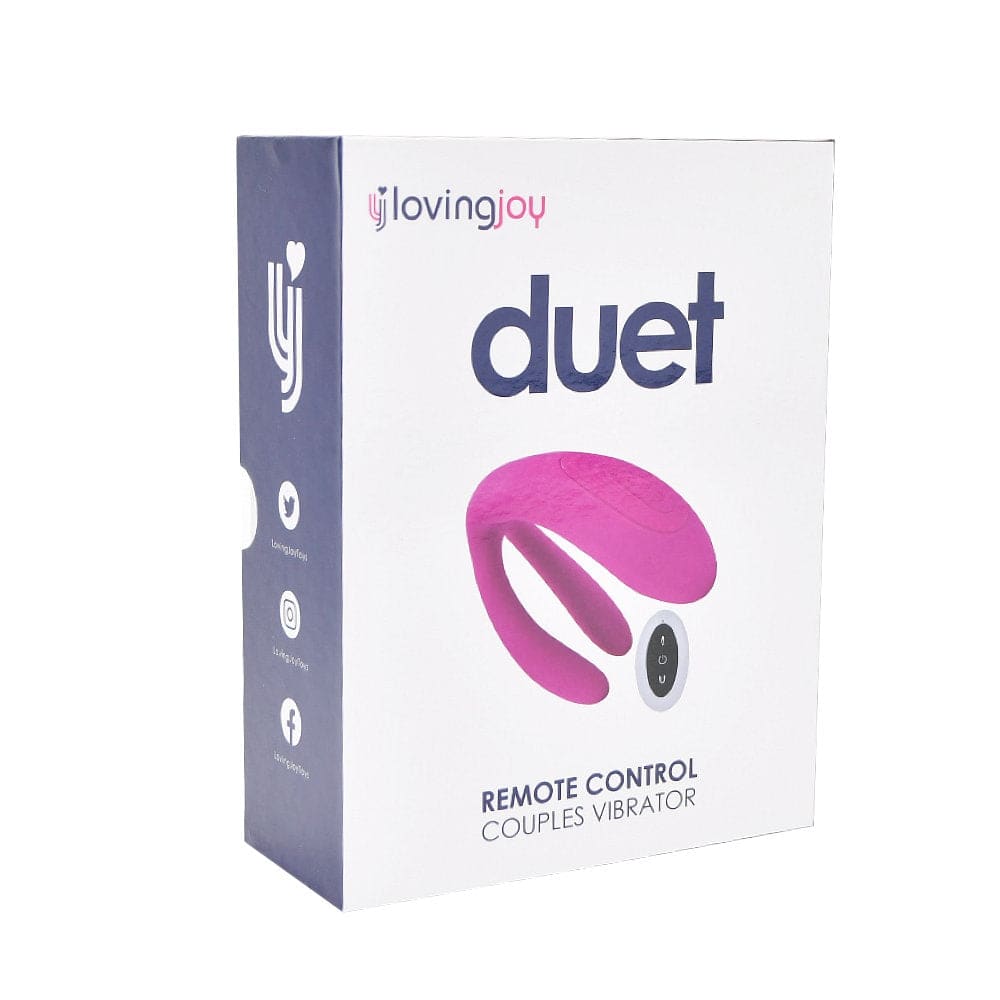 Loving Joy Duet Remote Control Couples Vibrator - Vibrators - Save 20% - Sale