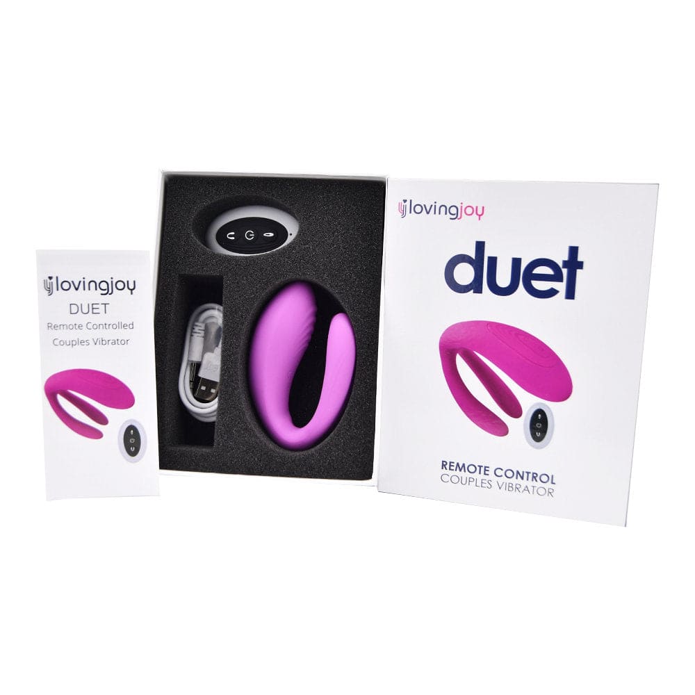 Loving Joy Duet Remote Control Couples Vibrator - Vibrators - Save 20% - Sale