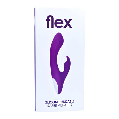Loving Joy Flex Silicone Bendable Rabbit Vibrator - Vibrators - Save 30% - Flex - Fast Shipping - United Kingdom Stoke-on-trent