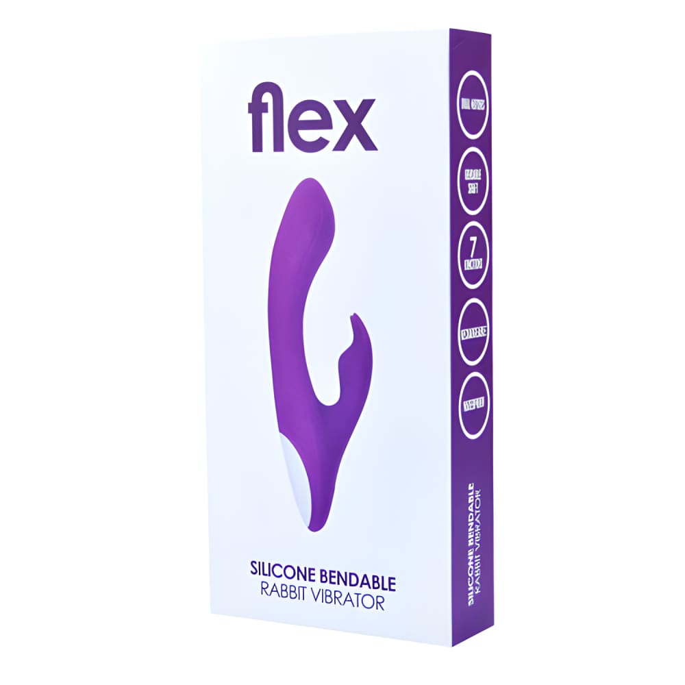 Loving Joy Flex Silicone Bendable Rabbit Vibrator - Vibrators - Save 20%