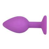 Loving Joy Jewelled Silicone Butt Plug Purple -small - Plugs - Save 25% - -small - Fast Shipping - Sale United Kingdom Stoke-on-trent