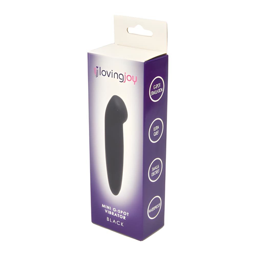 Loving Joy Mini G-spot Vibrator Black - Vibrators - Save 20% - Sale