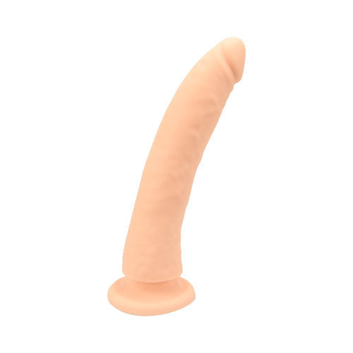 Llawenydd Cariadus Silicon Realistig 8.5 modfedd Strap-on Dildo