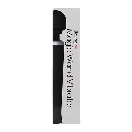 Loving Joy Rechargeable Magic Wand Vibrator Black Fast Shipping United Kingdom Stoke on Trent