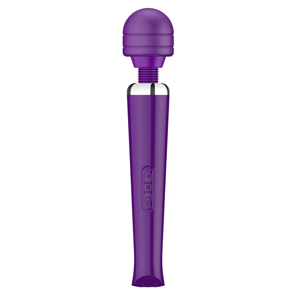 Loving Joy Rechargeable Magic Wand Vibrator Purple Fast Shipping United Kingdom Stoke on Trent