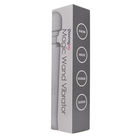 Loving Joy Rechargeable Magic Wand Vibrator White Fast Shipping United Kingdom Stoke on Trent