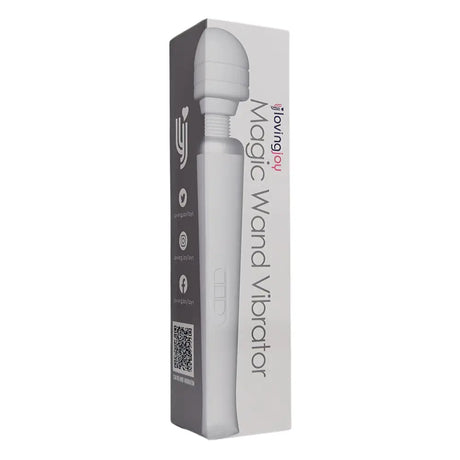 Loving Joy Rechargeable Magic Wand Vibrator White Fast Shipping United Kingdom Stoke on Trent