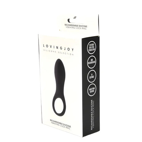 Loving Joy Rechargeable Silicone Vibrating Cock Ring - Rings - Save 25% - Fast Shipping - Sale United Kingdom Stoke-on-trent