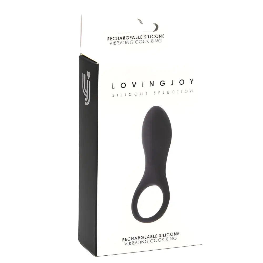 Loving Joy Rechargeable Silicone Vibrating Cock Ring - Rings - Save 25% - Fast Shipping - Sale United Kingdom Stoke-on-trent
