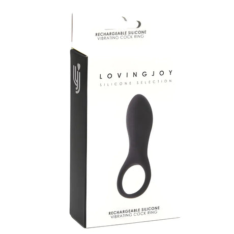 Loving Joy Rechargeable Silicone Vibrating Cock Ring - Rings - Save 25% - Fast Shipping - Sale United Kingdom Stoke-on-trent