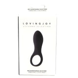 Loving Joy Rechargeable Silicone Vibrating Cock Ring - Rings - Save 25% - Fast Shipping - Sale United Kingdom Stoke-on-trent