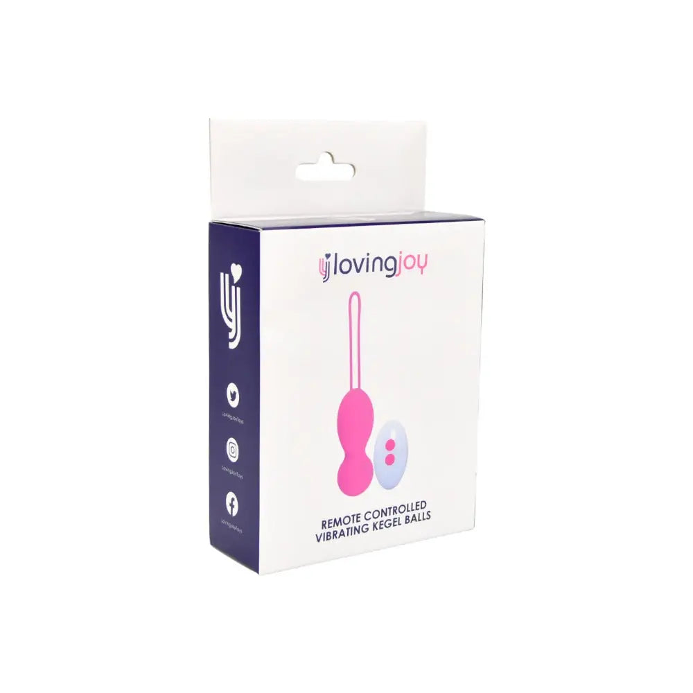 Loving Joy Remote Controlled Vibrating Kegel Balls - Love Eggs - Save 25% - Fast Shipping - Sale United Kingdom Stoke-on-trent