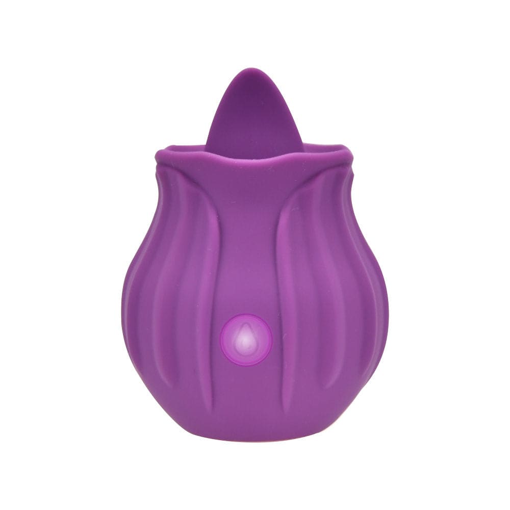 Loving Joy Rose Licking Clitoral Vibrator Purple - Vibrators - Save 20%