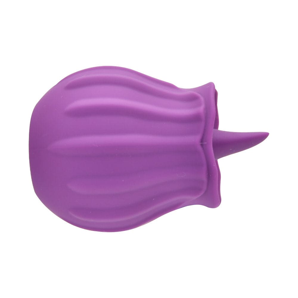 Loving Joy Rose Licking Clitoral Vibrator Purple - Vibrators - Save 20%