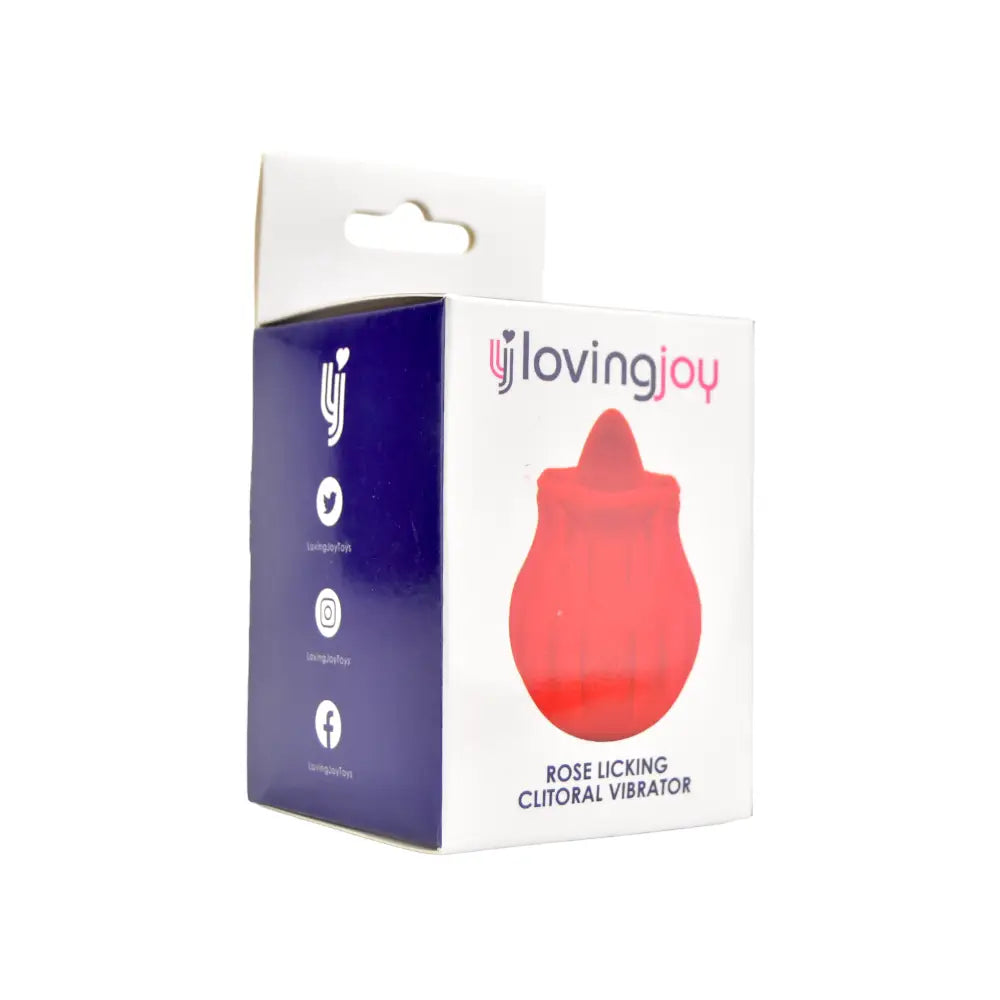 Loving Joy Rose Licking Clitoral Vibrator - Vibrators - Save 25% - Fast Shipping - Sale United Kingdom Stoke-on-trent