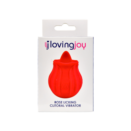 Loving Joy Rose Licking Clitoral Vibrator - Vibrators - Save 20% - Sale