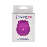 Loving Joy Rose Toy Clitoral Suction Vibrator Purple - Vibrators - Save 30% - Fast Shipping - United Kingdom Stoke-on-trent