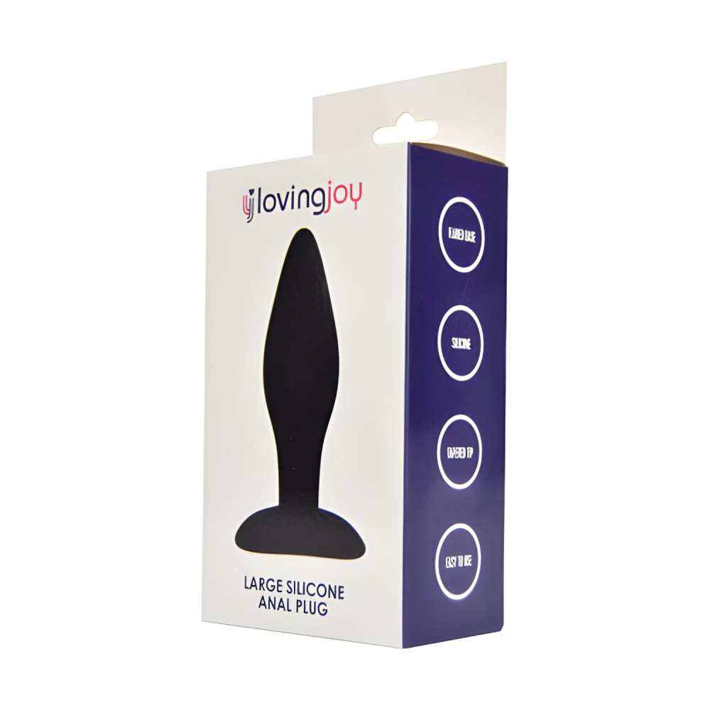 Loving Joy Silicone Anal Plug Large - Butt Plugs - Save 25% - Sale