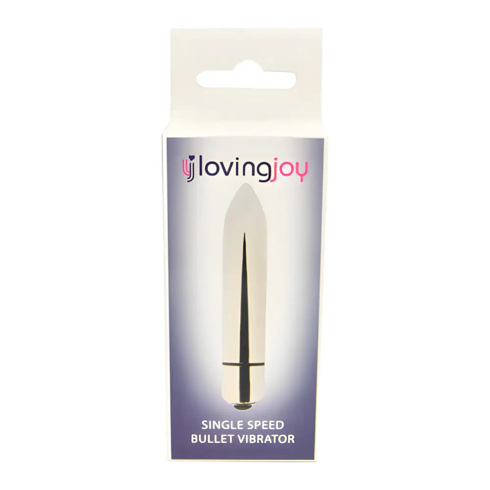 Loving Joy Single Speed Silver Bullet Vibrator - Vibrators - Save 25% - Fast Shipping - Sale United Kingdom Stoke-on-trent
