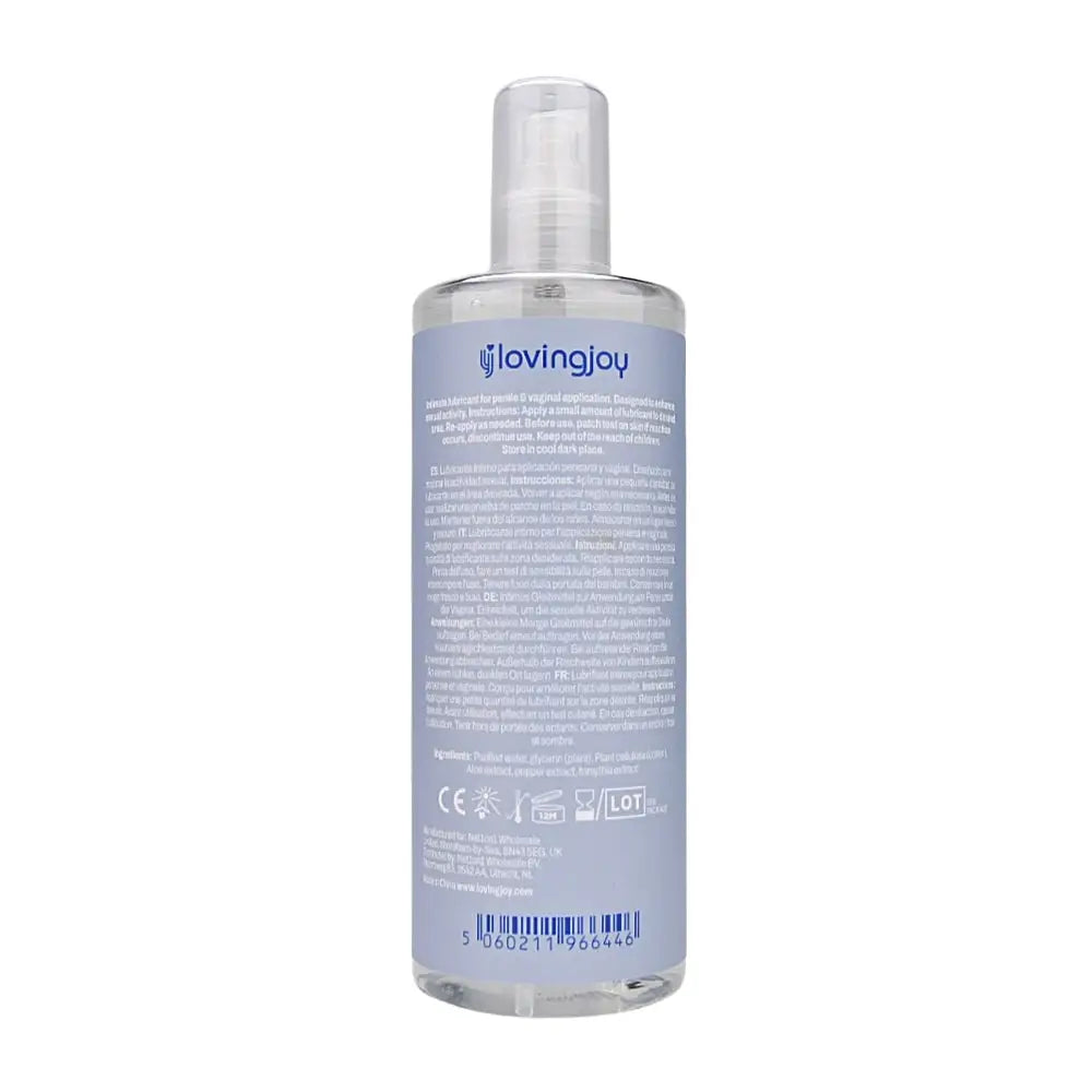 Loving Joy Slide Water Based Lubricant 500ml Fast Shipping Sex Essentials United Kingdom Stoke on Trent