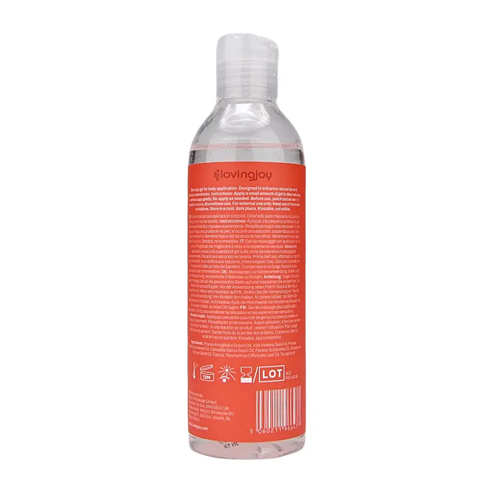 Loving Joy Strawberry Massage Gel 250ml Fast Shipping Sex Essentials United Kingdom Stoke on Trent