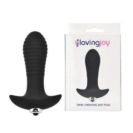 Loving Joy Swirl 7 Function Vibrating Butt Plug Fast Shipping Anal Vibrators United Kingdom Stoke on Trent