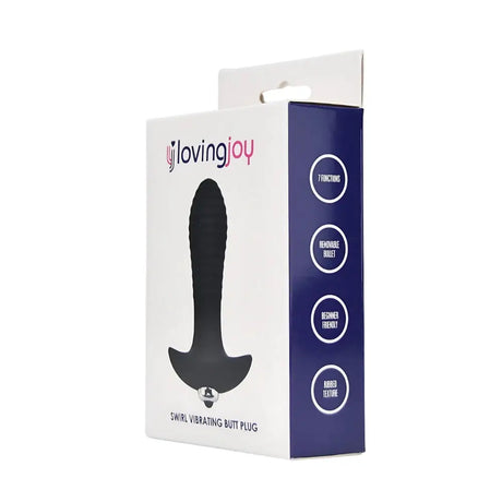 Loving Joy Swirl 7 Function Vibrating Butt Plug Fast Shipping Anal Vibrators United Kingdom Stoke on Trent