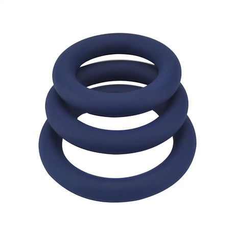 Loving Joy Thick Silicone Cock Rings 3 Pack - Save 25% - Fast Shipping - Sale United Kingdom Stoke-on-trent